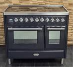 Luxe Fornuis Boretti Majestic 100cm antraciet keramische, Witgoed en Apparatuur, Fornuizen, 60 cm of meer, Keramisch, Ophalen of Verzenden