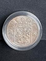 Zilveren Dukaat Hollandia 1758 wapen stuiver zilver, Vóór koninkrijk, Zilver, Losse munt, Overige waardes