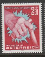 Oostenrijk 1980 - Reuma hand met wandelstok, Ophalen of Verzenden, Postfris
