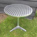 Tuintafel rond horecatafel terrastafel balkontafel, Ophalen, Gebruikt, Rond, Aluminium
