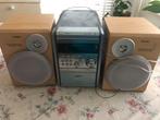 Philips Set met 2 Boxen, Audio, Tv en Foto, Ophalen, Philips, Gebruikt, Microset