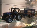 John Deere 7310R met Graswagen 1:32, Ophalen of Verzenden, Zo goed als nieuw, Tractor of Landbouw