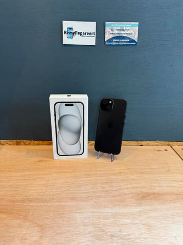 Apple iphone 15, 128GB, zwart | 100% beschikbaar voor biedingen
