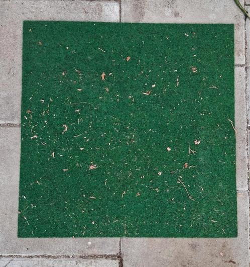 kunststof grastegels, Tuin en Terras, Terrasdelen en Vlonders, Gebruikt, Kunststof, Ophalen of Verzenden