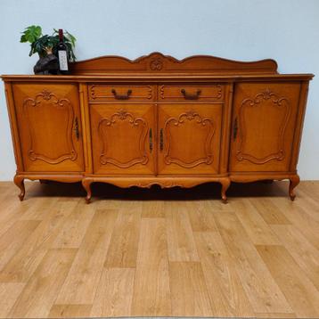 Vintage Louis XV wandkast buffetkast dressoir ladekast beschikbaar voor biedingen