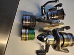 2 Shimano Exage 4000FD te koop., Watersport en Boten, Ophalen of Verzenden, Zo goed als nieuw, Molen