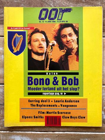 OOR Magazine 1986 VENGEANCE Ierland GOLDEN EARRING Bono beschikbaar voor biedingen