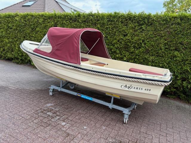 gereserveerd! Antaris 400 (bj 2004), Watersport en Boten, Vis- en Consoleboten, Gebruikt, 3 tot 6 meter, Overige brandstoffen