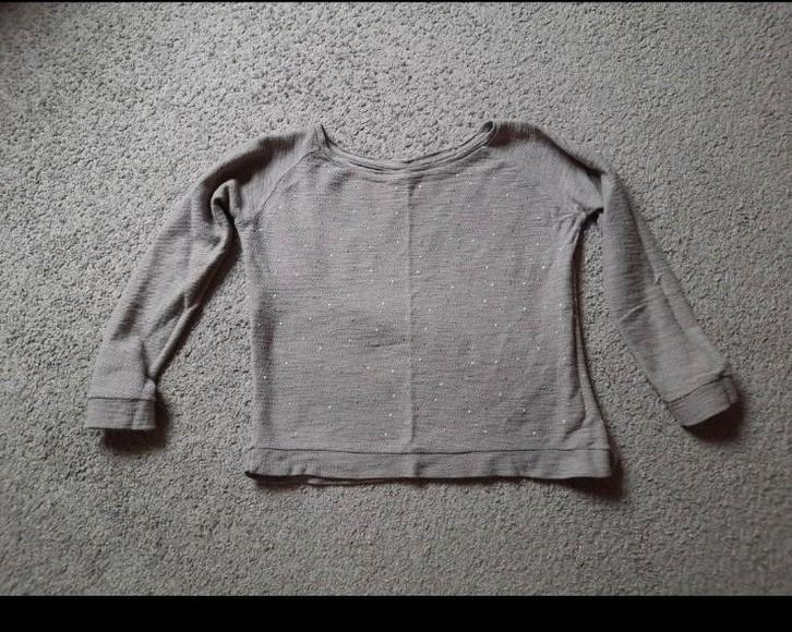 Taupe kleur trui maat L, Kleding | Dames, Truien en Vesten, Zo goed als nieuw, Maat 38/40 (M), Bruin, Ophalen of Verzenden