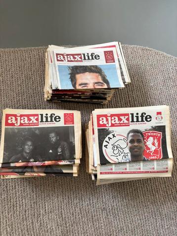 Ajax Life Kranten Boekjes Collectie Origineel Verzamelitems beschikbaar voor biedingen