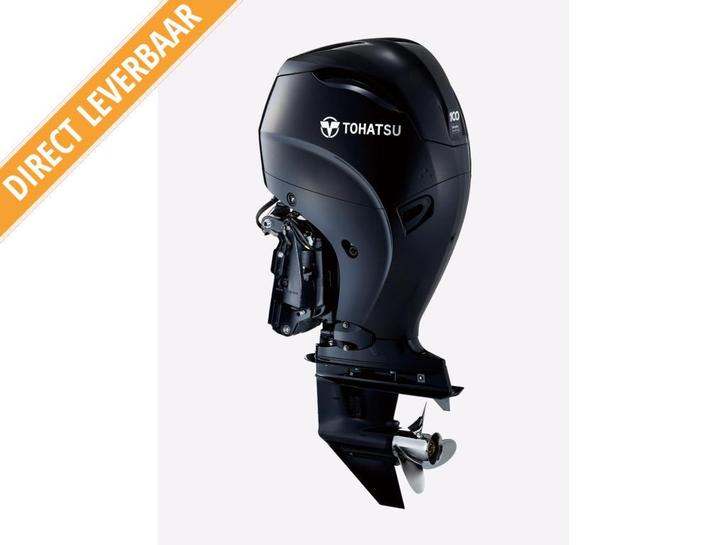Tohatsu 100PK -DEMO, 2 vaaruren, Watersport en Boten, Buiten- en Binnenboordmotoren, Nieuw, Benzine