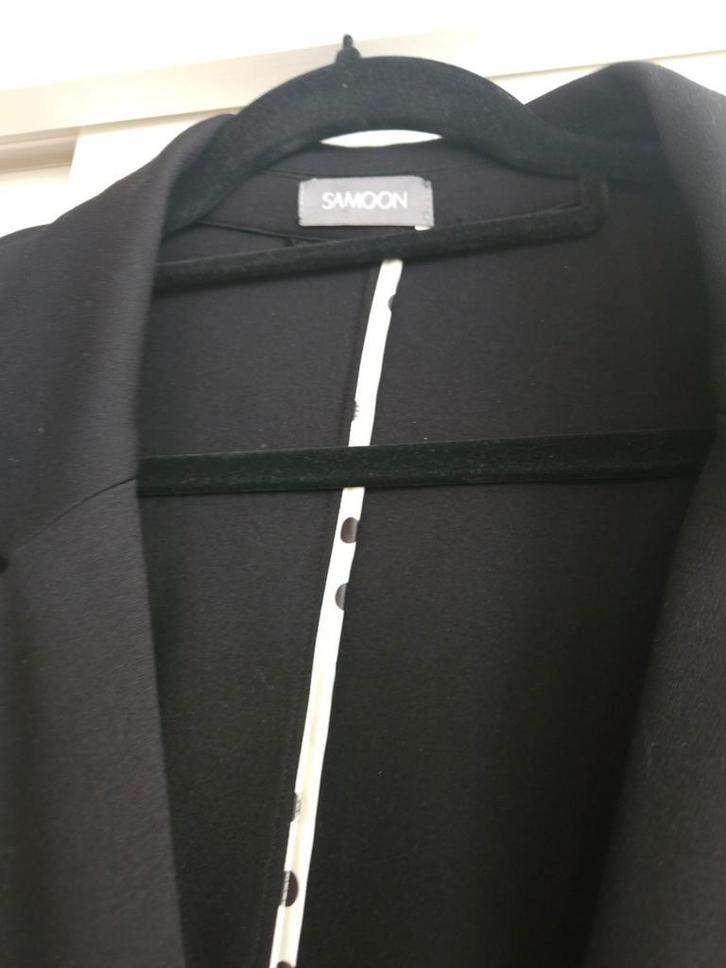 Samoon, 48,gitzwarte blazer, goede kwaliteit!, Kleding | Dames, Grote Maten, Nieuw, Jas of Mantel, Ophalen of Verzenden