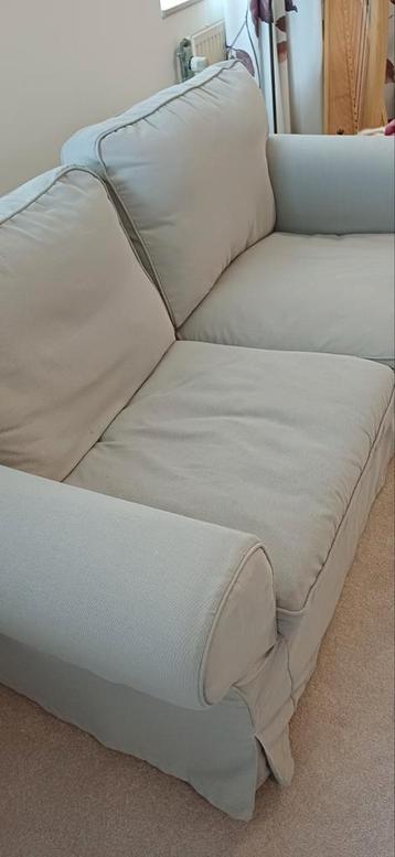 Licht grijze hoes Ektorp 2-zits Ikea - afbeelding 2