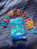 Slinger en tafelkleed, Hobby en Vrije tijd, Feestartikelen, Ophalen of Verzenden, Nieuw, Versiering, Verjaardag