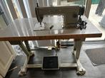 Global industriële naaimachine – met tafel & clutch motor, Hobby en Vrije tijd, Naaimachines en Toebehoren, Gebruikt, Naaimachine