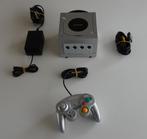 Nintendo GameCube in het Zilver compleet met Controller, Spelcomputers en Games, Spelcomputers | Nintendo GameCube, Ophalen, Zo goed als nieuw