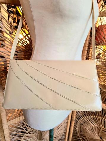 YV6183: Vintage 70s / 80s Clutch and Shoulder Bag Tas beschikbaar voor biedingen
