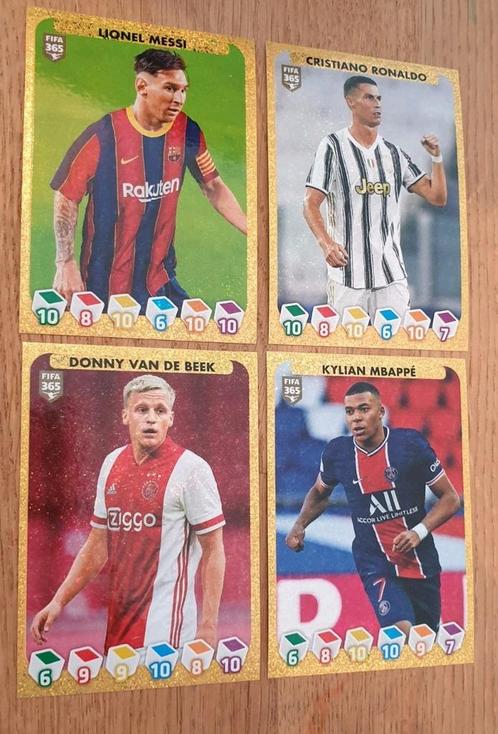 Panini FIFA 365 2021

Golden frame Messi Ronaldo Mbappé, Hobby en Vrije tijd, Stickers en Plaatjes, Nieuw, Plaatje, Ophalen