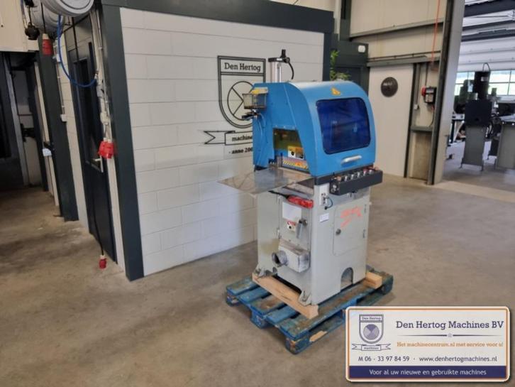 Cirkelzaagmachine aluminium onderuitkomend JIH 18 CD, Doe-het-zelf en Verbouw, Gereedschap | Zaagmachines, Gebruikt, Afkortzaag