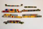 42x US ribbon amerika purple heart wo2 vietnam medaille lint, Verzamelen, Ophalen of Verzenden, Landmacht, Amerika, Lintje, Medaille of Wings