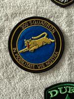 bullion patch 300 squadron RNLAF Gilze-Rijen met klittenband, Ophalen of Verzenden, Zo goed als nieuw, Patch, Badge of Embleem