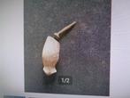 16eeuwse Pijpenkop met bronze Pijpen Reutelaar, Antiek en Kunst, Antiek | Keramiek en Aardewerk, Verzenden