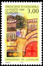 18-04 Frans Andorra MI 497 postfris, Postzegels en Munten, Postzegels | Europa | Overig, Ophalen of Verzenden, Overige landen
