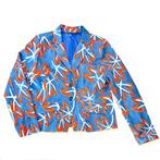 Jasje, colbert Lizzy & Coco, stretch, blauw, oranje, Kleding | Dames, Blauw, Maat 46/48 (XL) of groter, Ophalen of Verzenden, Jasje