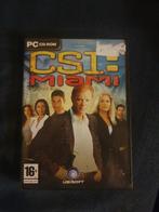 PC Game CSI Miami, Spelcomputers en Games, Games | Pc, Gebruikt, Ophalen of Verzenden, 1 speler