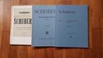 Schubert. 3 PIANOBOEKEN., Muziek en Instrumenten, Bladmuziek, Klassiek, Ophalen of Verzenden, Zo goed als nieuw, Artiest of Componist