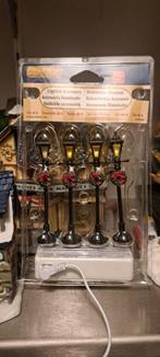 4 x Lemax lantaarn (Z246-123)  4,5 volt, Diversen, Kerst, Ophalen of Verzenden, Zo goed als nieuw