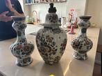 Delfts blauw vaas set - 3 delig, Ophalen