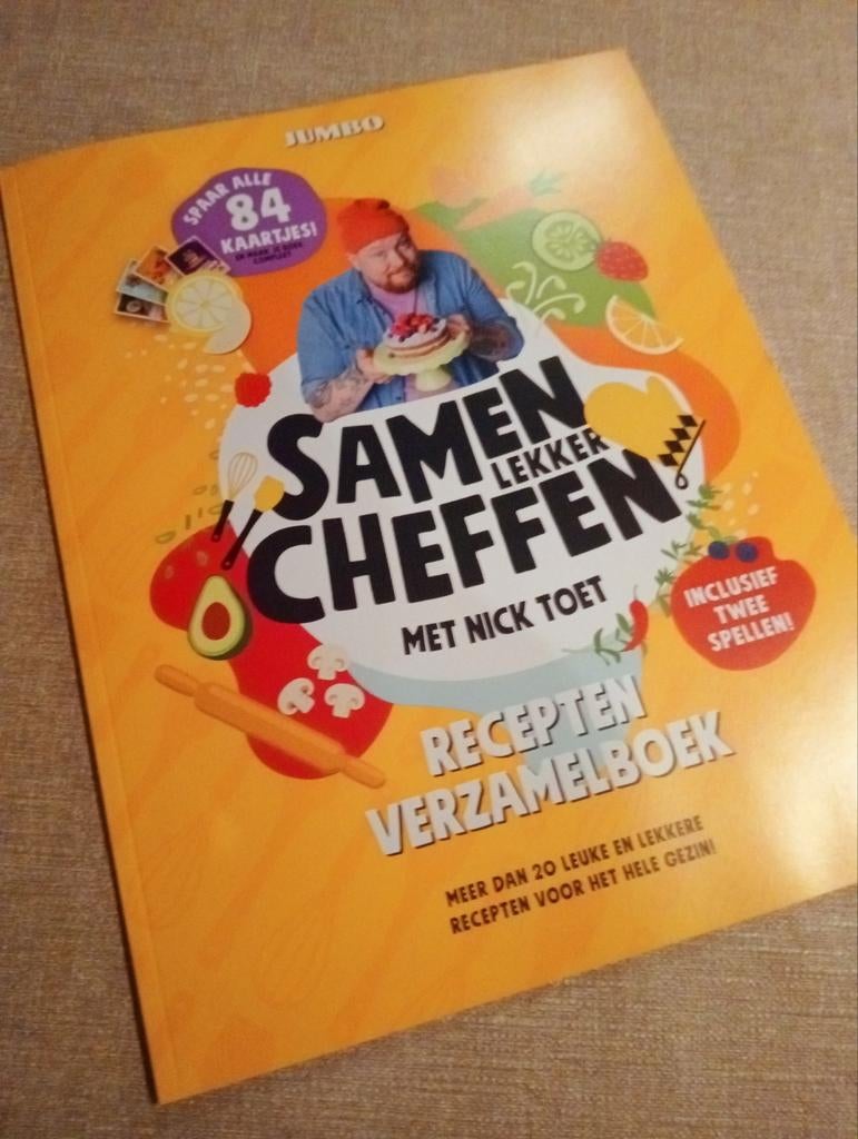 Jumbo Samen Lekker Cheffen Verzamelboek. Leeg, Jumbo, Ophalen of Verzenden
