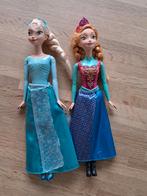 Anna en Elsa barbiepoppen, Ophalen of Verzenden, Zo goed als nieuw