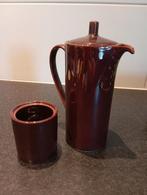 Vintage retro oude koffiekan smal hoog, Ophalen of Verzenden, Zo goed als nieuw, Overige stijlen, Overige typen