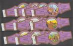 reeks - 1285  asterix   1-10   sigarenbandjes, Verzamelen, Ophalen of Verzenden, Zo goed als nieuw, Sigarenbandjes