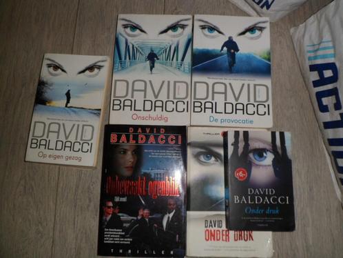 6 x David Baldacci, 2 euro per stuk, Boeken, Thrillers, Zo goed als nieuw, Amerika, Ophalen of Verzenden