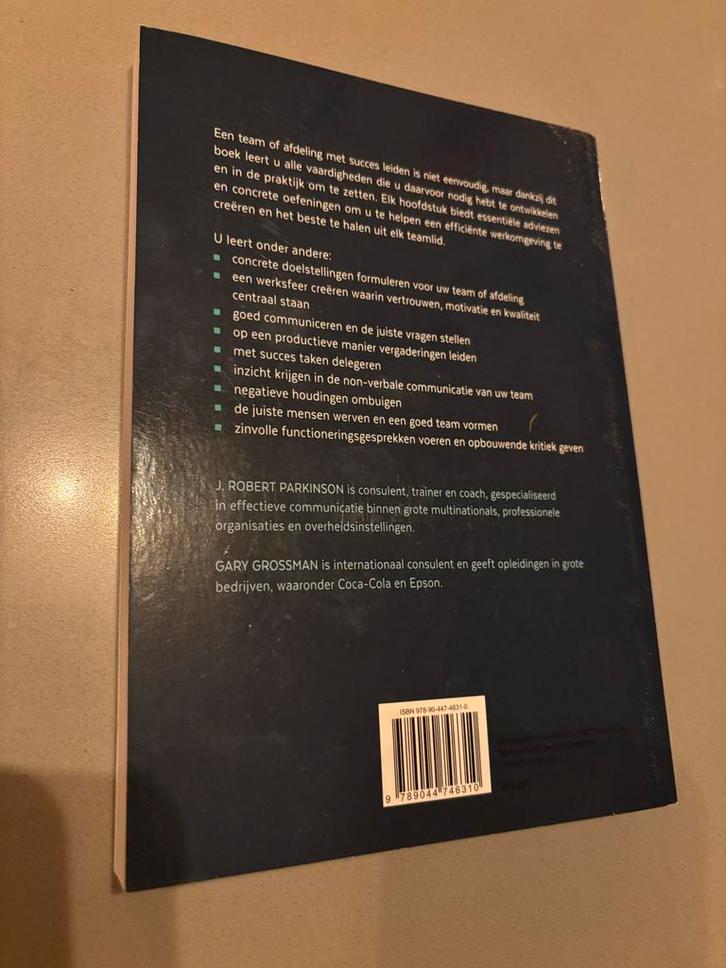 Praktisch Handboek Team Management, Boeken, Economie, Management en Marketing, Zo goed als nieuw, Management, Ophalen of Verzenden