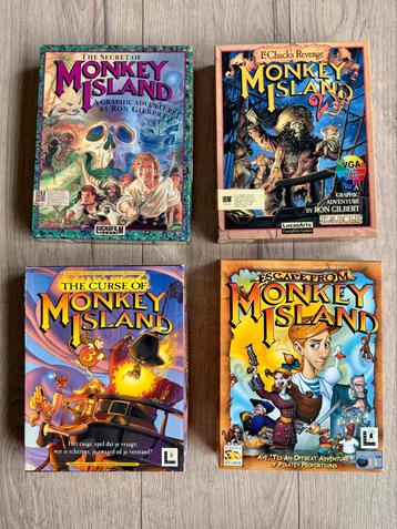 The Secret of Monkey Island PC Big Box verzameling beschikbaar voor biedingen