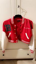 Rood baseball Jasje, Ophalen of Verzenden, Zo goed als nieuw, Maat 38/40 (M), Rood