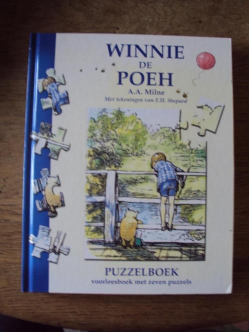 A.A. Milne Winnie de Poeh puzzelboek met 7 puzzels, Boeken, Kinderboeken | Jeugd | onder 10 jaar, Gelezen, Sprookjes, Ophalen of Verzenden