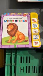 Boek met wilde dierengeluiden ., Boeken, Kinderboeken | Baby's en Peuters, Ophalen, Zo goed als nieuw