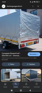 Te koop gevraagd! Huif + frame voor Eduard aanhanger, Auto diversen, Ophalen of Verzenden