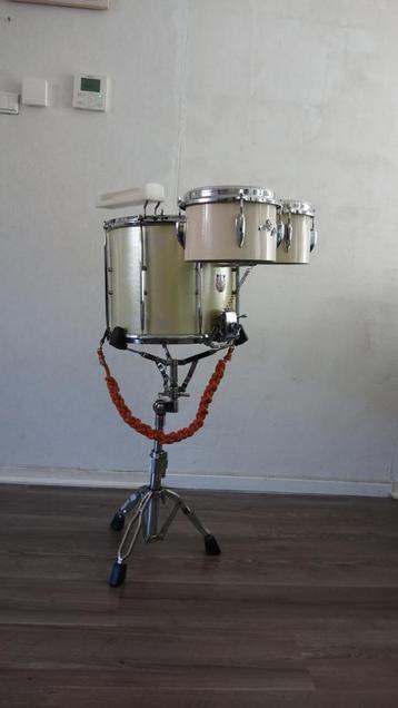 Van der Glas Marching Snare Drum.                beschikbaar voor biedingen