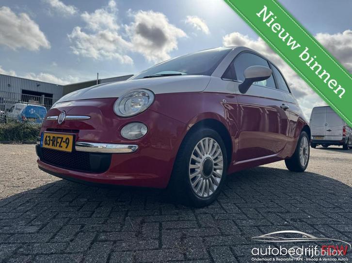 Fiat 500 0.9 TwinAir BiColore/BTW AUTO/AIRCO/NAP/LM VELGEN, Auto's, Fiat, Bedrijf, Te koop, ABS, Airbags, Airconditioning, Alarm