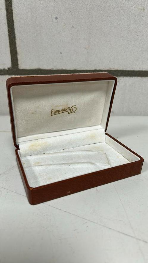 Eberhard lege luxe horloge doos., Sieraden, Tassen en Uiterlijk, Overige Accessoires, Zo goed als nieuw, Ophalen of Verzenden