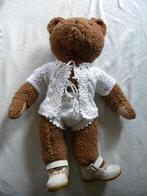 BEER, TEDDYBEER MET LEUKE KLEERTJES, GEBREID SETJE, SCHOENEN, Ophalen of Verzenden, Zo goed als nieuw, Stoffen beer, Overige merken