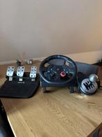 Logitech G29 met pedalen + Thrustmaster TH8A, Computers en Software, Ophalen of Verzenden, Zo goed als nieuw, Logitech