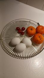 Fruit en hapjes schaal, Ophalen, Schaal, Rond, Glas