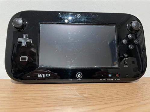 Wii U gamepad met kabel, Spelcomputers en Games, Spelcomputers | Nintendo Wii U, Zo goed als nieuw, Met 1 controller, Ophalen of Verzenden